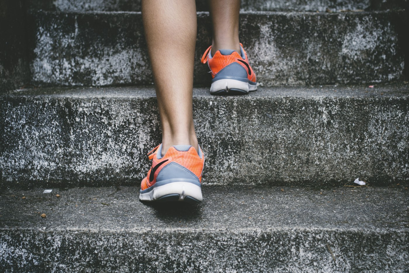 Runner enjoying an active outdoor wellness routine
